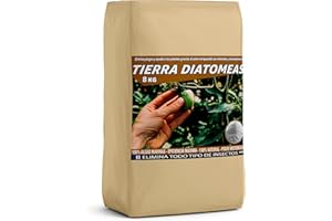 WABISABI DREAMS Tierra de Diatomeas, Ultra Micronizada, 8Kg, 100% Natural y Ecológica, Alta Pureza, Sin Aditivos, Uso Alimentario y Mascotas