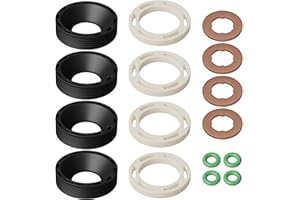 ANBOO Joint Injecteur 1.6 HDI, Kit de Joints Toriques D'injecteur Diesel, Kit de Rondelle Joints d'injecteur Diesel, pour Peugeot Ford