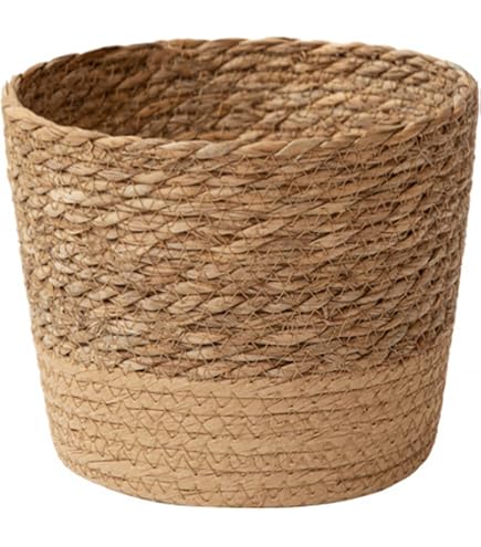 Healifty 3 Cestini Portafiori In Rattan A Forma Di Triciclo - Mini Vaso Per Fiori, Caramelle, Decorazioni Rustiche