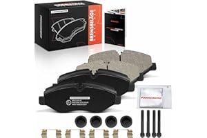Frankberg Brake Pad Set incl. 4x Pads Front Compatible with Vito Bus W639 Sprinter 3 5-T Platform/Chassis B906 Sprinter 3-T Bus B906 Replace# 2E0698151B
