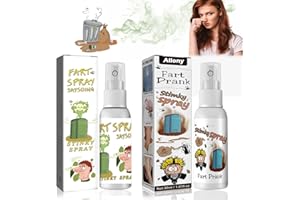 Allony Fart Spray Extra Strong Set, 30ml*2 Liquid Fart Spray Long Lasting, Fun Tool for Children and Adults, Safe and Portable
