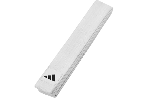 Adidas ADIB220D Ceinture pour Kimono Modèle Club en piqué de Coton