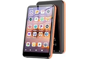 Fanvace 160GB MP3 Players with Bluetooth WiFi, Android 13 MP3 & MP4 Players with 4" Touchscreen and Speaker, Spotify MP3 Music Player with Audible, Parental control, Amazon Music, Play Store