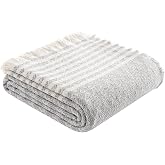 TeksNil Home Gri Koltuk Kanepe &Ouml;rt&uuml;s&uuml; Koruyucu Koltuk Şalı 170X200 &Ccedil;ekyat &Ouml;rt&uuml;s&uuml;