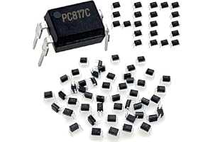 40 stycken optokoppler PC817C, 2,54 mm, DIP 4-stift, 4 stift, 4 poler, för montering, för DIY, DIP-4, avstånd 2,54 mm