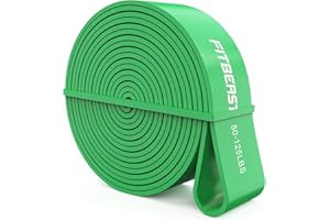 FitBeast Bande Elastici Fitness [5 Elastici trazioni] con Ancoraggio per Porta, Pad di Protezione per Le Mani, per Stretching, Allenamenti di Resistenza, Potenziamento Muscolare, per Uomini e Donne …