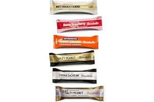 MIXED BAREBELLS Barbells *New Mixed baton proteinowy 55 g x 12 (pudełko 5 smaków)