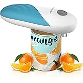 HAUSHOF Elektrischer Dosenöffner, One Touch Dosenöffner, Automatische 360°-Drehung & Automatischer Stopp, Küchenhelfer für Kö