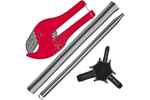 Werkzeug Montage Set Rohrschere + Kalibrierer Entgrater + Außen und Innen Biegefeder für Mehrschicht Alu Verbundrohr mit 16 mm Millimeter Rohr Aussendurchmesser AL PEX Rohrschneider