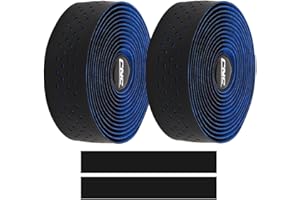 CNC CNCLOL Cinta de Manillar para Bicicleta Carretera, Cinta de Manillar Gravel Ciclismo, Azul