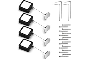 I3C Cable retráctil de 1,8 m para TV con mando a distancia para videojuegos (4 unidades)