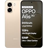 Oppo A6s 5G (Aurora Gold, 6GB RAM,128GB Storage) with No Cost EMI/Additional Exchange Offers