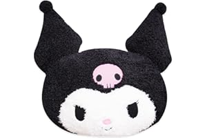 Clvsyh Poupée Kuromi, 40cm Jouets en Poupée Kuromi, Jouets Oreiller en Peluche Poupée, Poupée en Peluche Kuromi pour Les Fêtes d'enfants, Les Annivers (A)