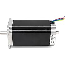 NEMA23 425oz/in 2.8A Stepper Motor 1/4 Dual Shaft