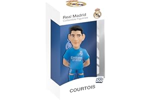 MINIX COLLECTIBLE FIGURINES MN18369 Courtois Figurine, Real Madrid, Collectibles 12cm for Display, Gift Idea for Kids and Adults, Football Fans