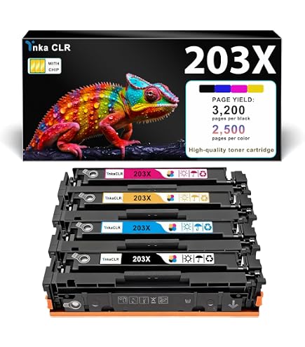 Toner Compatibile Colorfly 203X Per HP M281fdw E M254dw – 4 Cartucce (nera + Colori) Con Chip, Alta Resa Fino A 3200 Pagine - 3