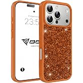 Babilden iPhone 17 Pro Max Luxury Sim Taşlı Telefon Kılıfı Parlak Glitter Premium Koruma