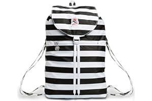 INVICTA Zaino - MINISAC NEXT - Richiudibile e Tascabile - Viaggio & Tempo Libero - Zainetto Uomo Donna a Righe - ICONA - PACKABLE