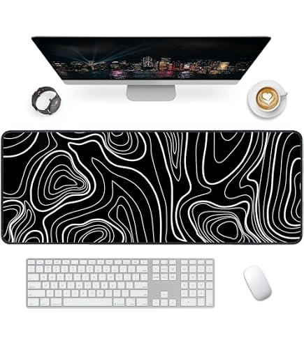 Tappetino Per Mouse Da Gioco XXL Di Grandi Dimensioni, 800 X 300 Mm Tappetino Da Scrivania Impermeabile Con Base In Gomma Antiscivolo Per Laptop E Computer Da Gioco Con Bordi Cuciti 91966496