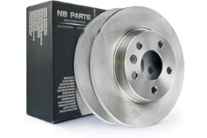 ‎NB PARTS 2x Bremsscheiben 280mm voll hinten für VW Transporter T4 70XB 70XC 70XA 70XD NB PARTS GERMANY 10043108