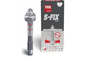 TOX S-Fix Plus - Bolzenanker M - M10 x 120/40+53 mm - Verzinkt - 25 Stück
