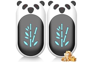 Enituo Handwärmer Wiederaufladbar, Handwärmer Elektrisch mit 6000 mAh USB Tragbarer Taschenwärmer für Frauen Männer Outdoor Camping Wandern Jagd Golf