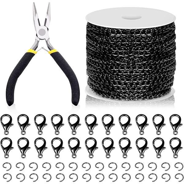Pandahall 16.4 Feet/5M 304 Stainless Steel Curb Box Chain