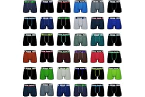 FREEGUN Pack Surprise Calecon Boxer Homme Coton, Modèle Aléatoire, Ultra-Doux, Anti-Irritation et Confortable (Lot de 5)