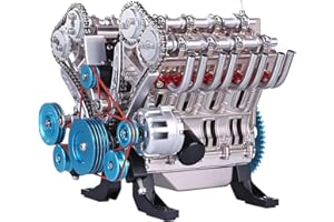 FMHCTB Modèle de Moteur à 8 cylindres - Ornements Miniatures de Moteur en résine, modèles de Moteur créatifs, Ornement d'art de Moteur pour Hommes Home Decor