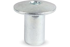 Spare Hardware Parts Tuleja nakrętkowa K M8 16 mm | zamiennik do części IKEA # 104864 | 4 sztuki