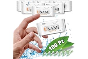 LogicaShop USAMI Saponette Monouso Hotel, B&b, Alberghi, Kit Cortesia Bagno 14gr (100)