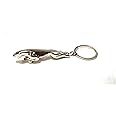 Retina 2764 Jaguar Key Chain (Silver)