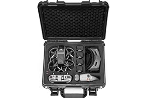 LEKUFEE Estuche para dji Avata Explorer Pack(dji Goggles Integra)/dji Avata Pro (dji Goggles 2)/dji Avata Fly Smart (dji FPV Goggles V2) y Accesorios (Solo Estuche)(No para dji AVATA 2)