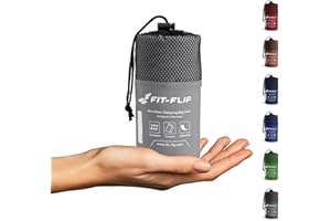 Drap de Sac de Couchage ultralégère, Sac de couchage compact en microfibre avec compartiment oreiller ajouté, Sac de couchage pour adultes, Sac de couchage de voyage aussi comme drap de couchage