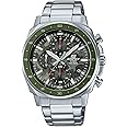 Casio Edifice Men's Watch - EFV-600D-3CVUDF green Dial, Silver Band