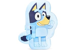 Bluey 3D Cushion Children Plush Cuddle Pillow Kids Bedroom Accessories Nursery Stuffed Animal Soft Plushies, Kids Gifts