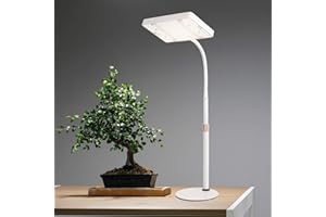 JINHONGTO Lampada per Piante, 204 LED IR&UV Inclusi Lampada per Piante, Regolabile in Altezza e Funzione Daisy Chain, Lampada per Piante da Interno, 25 Watt (equivalente a 200 W)