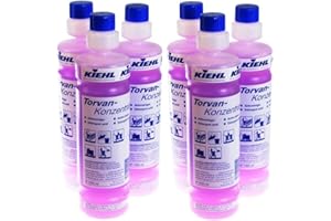DETERCENTER 6 x lt.1 Torvan Konzentrat detersivo attivo superconcentrato manutentore profumato per pavimenti e superfici. - Flaconi giusta dose da lt.1