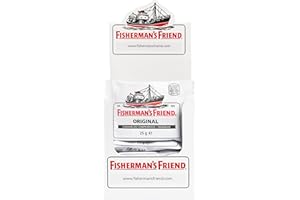 Fisherman's Friend Original, Caramelo Comprimido - 24 unidades de 25 gr. (Total 600 gr.)
