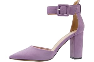 Rio Fiore Escarpins, Chaussures à Bride Cheville, Noir/Bleue/Violette/Blanche/Fuchsia/Rouge/Beige, 8.5 cm Talon Bloc, Textile/Similicuir, Femme Escarpins, Escarpins à Talons, 2062A