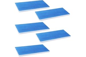 LASUROA 5pcs Paint Booth Filters, Double-Layer Spray Booth Filter Panel Strong Adsorption Airbrush Booth Filter Replacement for Master B400DC B420DC Craftsmen Airbrush Lover Supplies