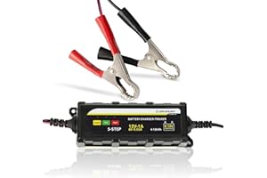 Dunlop Booster Avviamento Auto con Display LED - Avviatore Batteria Auto 12V - Caricabatterie Auto, Moto, Scooter e Barca - Certificato IP65 - con Spie di Controllo e Cavi di Avviamento