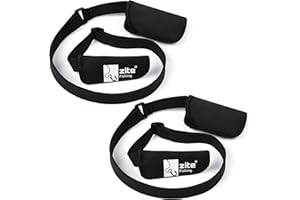 ‎ZITE Zite Fishing Rutenschutz 2er-Pack | Verstellbar 80–220 cm | Neopren Schoner für Zweiteilige Angelruten | Schutz für Griff & Spitze | Schwarz Rutenkappen Mit Logo Bedruckt