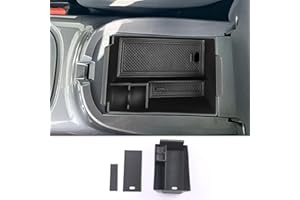 CDEFG Compatibile con Nissan Juke F16 2020-2023 2024 2025 Vano Portaoggetti Juke Bracciolo Scatola di Controllo Centrale Scatola di Immagazzinaggio Organizer con Tappetino Juke Hybrid Accessori