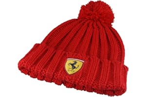 Ferrari Bonnet Scuderia F1 Team Grosse Laine Enfant