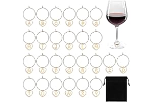 VLYX - Juego de 30 adornos para copas de vino con bolsa de terciopelo: etiquetas divertidas para copas, identificadores para Navidad, Halloween, San Valentín y fiestas de cumpleaños.