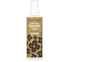 THE GROOVY FOOD COMPANY The Groovy Food Organic Rapeseed Emulsion Oil Cooking Spray, creamy white, 190 ml