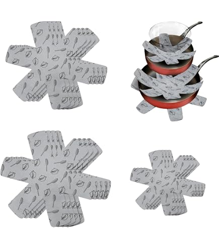 Berndes Proteggi Pentole, Salvapadelle E Separatori (2 Pezzi) In Silicone - 3