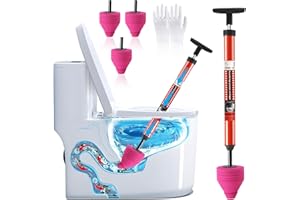 Ronronner WC Verstopfung Beseitigen, Toilet Plunger, Rohrreinigungspumpe, Abflussreiniger pumpe für Reiniger zum Beseitigen Von Rohr, Verstopfungen im Siphon und Abflussbereich für Den Hausgebrauch