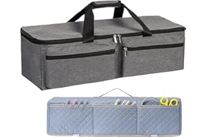 RZMAYIS Die-Cutting Machine Carrying Bag Compatible with Cricut Explore Air and Maker (Grey-2)